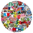 thumbnail image 1 of Calcomanías Geniales JAMW Stickers 101 Pack para Laptop Skateboard Botellas de Agua, 1 of 4