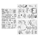 thumbnail image 2 of Sellos transparentes reutilizables para álbum de recortes, cuenta de mano, TPR, manualidades de papel, regalos hechos a mano, 3 uds., 2 of 14
