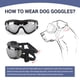 thumbnail image 5 of Gafas y Lentes de Sol para Perro NAMSAN Transparentes para Razas Medianas a Grandes, 5 of 8