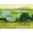thumbnail image 3 of Harper, Ethan 18x15 Black Modern Framed Museum Art Print Titled - Emerald Wetlands I, 3 of 5
