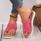 thumbnail image 1 of MKLEKYY Sandalias para Dama, Informales, de Suela Gruesa, de Tacón Medio, Cómodas, para Playa, para Verano, 1 of 4