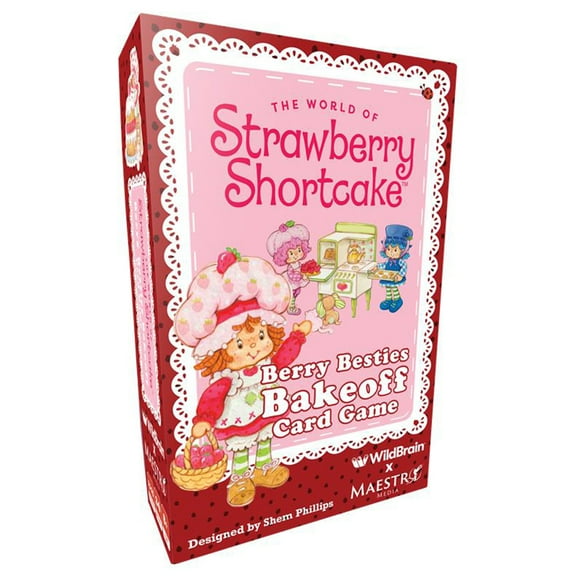 Strawberry Shortcake: Berry Besties Bakeoff Card Game (English Version) - 2-6 Players - A Family Board Game by Maestro Media - 15-25 Minutes of Gameplay - Ages 8+