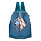 thumbnail image 1 of Mochila casual Bevoy Casual B6 color azul diseño lisa 18L, 1 of 7