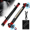thumbnail image 1 of Kidsjoy LED Under Hood Work Light Bar, 3000LM Magnetic Rechargeable, 5200mAh Cordless for Automotive Repair, Black, 1 of 8