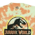 thumbnail image 3 of Jurassic World T-Shirt Boys' Tie-Dyed Logo Design Graphic Print Kids Tee, 3 of 5