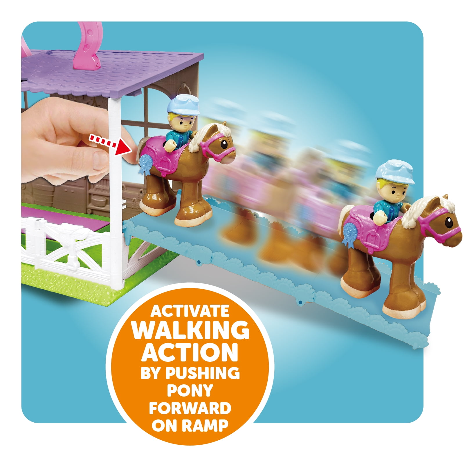 yunn⭐︎kids LIFE Kid Connection Kid Connection Pony Ranch Play Set with