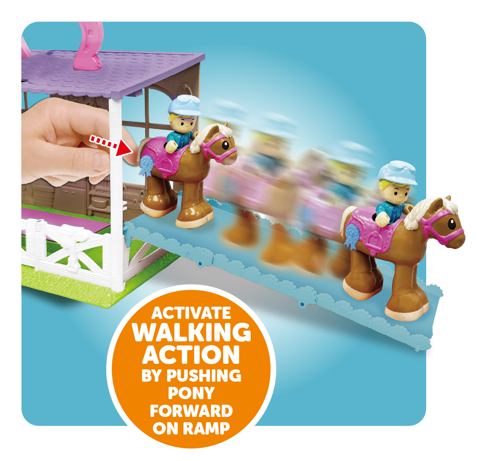 Kid Connection Pony Ranch Play Set with Lights and Sounds photo 7