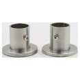 thumbnail image 2 of 4 Pieces Curtain Rod Holder Stainless Steel Closet Clothes Replacement Bathroom Accessory Rail Pole Support End Mounted Hanger Bracket Removable Accessory, 2 of 9