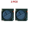 thumbnail image 1 of 1/2PCS Divided Dish In 3 Diet Reusable Round Dinner Plate Kitchen Dinnerware Portion Plates for Adults 3 Compartments Microwave Style E 2pcs, 1 of 6