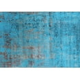 thumbnail image 1 of Ahgly Company Indoor Rectangle Oriental Light Blue Industrial Area Rugs, 6' x 9', 1 of 4