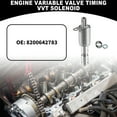 thumbnail image 2 of Engine Variable Valve Timing VVT Solenoid No.8200642783 - for Renault CLIO Metal Silver Tone - 1 Pc, 2 of 6