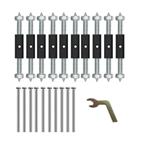 

2/10PCS Bottom Damage Wall Mount Repair Tool Screws Support Rod Cassette Repairer Socket Switch Recovery Dark Box Repair Pole 10PCS 86 INSULATED TYPE