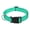 Cyan, variant on YIFAEUX Reflective Dog Collar Nylon Dog Collar with Metal D-Ring Adjustable Fit Safe Dog Collar for Small Large Medium Dogs Night Walking