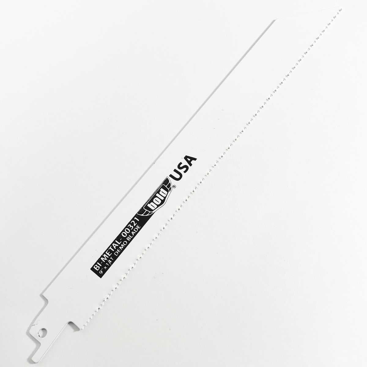 Bold 00321 USA Made Bi-Metal 9" x 14 TPI Demolition Reciprocating Saw Blades, 5-count