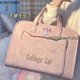 thumbnail image 4 of Bolsos cruzados para mujer, gran capacidad, estampado de letras, moda, dulces, versátiles, informales, para estudiantes, libros, bolsas Kpop, bolsas de mujer, 4 of 4