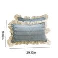 Pillow Covers Pillowcases Clearance Ruffled Bed Pillowslip Shams