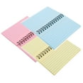 thumbnail image 4 of Raindrops 3 Pcs Colored Lined Index Cards Color Note Pad Small Notebooks Travel, 4 of 8