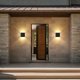 thumbnail image 5 of 2pcs Luces de pared interiores 7W 10×10×10cm Ángulo de haz ajustable Luces de pared LED decorativas para interiores Blanco cálido 3000K IP65 Luces de pared impermeables Dormitorio Pasillo Sala de est, 5 of 5