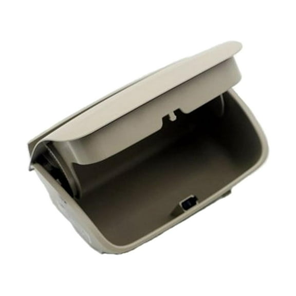 Sunglasses Clip Storage Case Roof Seat Glasses Box for  A7 Beige