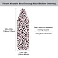 thumbnail image 6 of HELLHERO Love Leopard Print Iron Board Protective Cover Ironing Board Protector Cover Replacement Protector Reusable for Laundry Room Household 15" x 54", 6 of 6