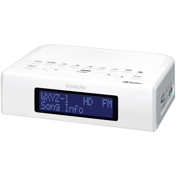 Sangean HDR15 AM/FM HD Radio Clock Radio