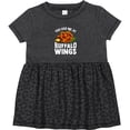 thumbnail image 3 of Inktastic Buffalo Wings Game Day Snack Girls Baby Dress, 3 of 5