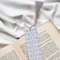 thumbnail image 6 of Kdxio Floral Butterfly Print Metal Tassel Bookmarks,Perfect Gift for Art Lovers and Bookworms Metal Bookmarks for Women, 6 of 8
