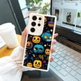 thumbnail image 3 of Moderno y funcional: elegante funda de teléfono plateada mate de doble capa con ilustraciones para iPhone 15 Pro Max 14 13 12 Pro 11, 3 of 4