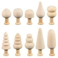 thumbnail image 4 of ColoMX 10pcs Juego de champiñones de madera de madera, 4 of 8