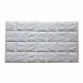 thumbnail image 2 of Gwong Decoración hogareña 1 hoja de espuma PE 3D DIY Pegatina de pared Retro grabado en relieve Decoración de la habitación Gwong 8117116, 2 of 7