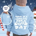 thumbnail image 2 of NordicNest Girls Hoodies & Sweatshirts Winter Warm Printed Pullover Long Sleeve Hooded Pocket Sweatshirt For Toddler Kids And Soft Comfortable Casual Outfit Cape Cod Sweatshirt Kids, 2 of 5