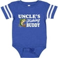 thumbnail image 3 of Inktastic Uncle's Fishing Buddy with White Text Boys Baby Bodysuit, 3 of 5