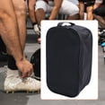 thumbnail image 1 of Bolsa para zapatos de fútbol, ​​organizador de zapatos portátil, transpirable y lavable, para viajes, golf, fitness, deportes, fútbol y entrenamiento. negro, 1 of 8