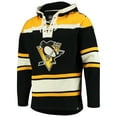 thumbnail image 2 of Men's '47  Black Pittsburgh Penguins Superior Lacer Hoodie, 2 of 4