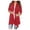 Red, variant on Jacenvly Cardigans For Women Trendy Long Sleeve Solid Fall Sweater Soft Warm Long Coat Tops Loose Casual Jacket Blouse