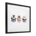 thumbnail image 3 of Stupell Industries Chic Fashion Cupcake Trio Black Framed Print Under Glass design by Amanda Greenwood, 13 x 16, 3 of 10