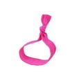 thumbnail image 2 of Hair Ring Seamless High Elasticity Knotted Adjustable Ponytail Holder Colorful Hairs Rope Scrunchies Accessories Multi Color Fushcia, 2 of 7