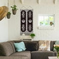 thumbnail image 4 of 2pcs Sun and Moon Tapestry Mystical Symbol Vertical Wall Hanging Mystic Stars Tassel Wall Tapestry for Bedroom and Living Room (45.7x13 Inch) DIY, 4 of 7