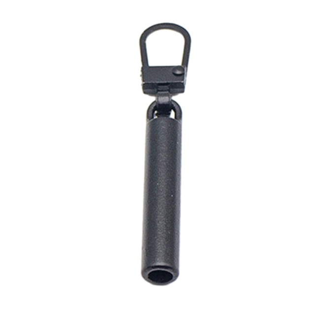 BUYISI 1Pc Metal Zipper-Slider Puller Detachable Instant Zipper-Repair Kit Replacement Zipper-Head Diy Sewing Craft Black