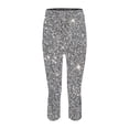 thumbnail image 7 of Audhol Soft Leggings for Women, Women's Fashion Spring Summer Casual 7/8 Length Legging Sparkly Leggings Women Grey XL, 7 of 7
