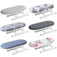 thumbnail image 4 of Foldable Mini Ironing Sleeve Board with Washable Cotton Blend Cover for Cuff, Neckline and Leg Opening Ironing, 4 of 9