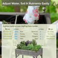thumbnail image 3 of VegTrug Wood Elevated Herb Planter, Grey, 3 of 9