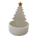 thumbnail image 3 of Portavelas navideño de cerámica pequeño para velas de té Estrella amarilla, 3 of 9