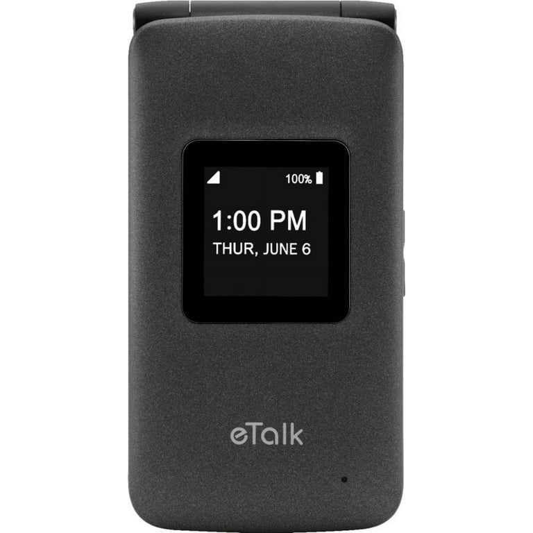 Kazuna eTalk Takumi GSM Unlocked 4G LTE Cell Fold Phone 4GB Brand