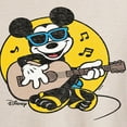 thumbnail image 3 of Disney - Mickey And Guitar - Women's Oversized T-Shirt, 3 of 5