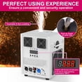 thumbnail image 5 of JAJALUYA 2Pack Cold Spark Machine DMX Firework Machine 3-16ft Adjustable for Wedding Stage Party DJ Disco, White, 5 of 10