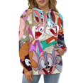 thumbnail image 5 of Tiny Toons Looniversity Adult Hoodies Sweatshirts Pullover Daily Casual Hoody Winter Hooded Clothing Gift For Mens And Womens, 5 of 7