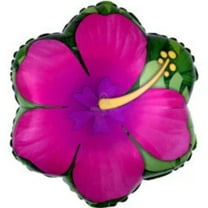 18" PINK HIBISCUS Balloon  Party Supplies Decorations Foil Mylar Balloon