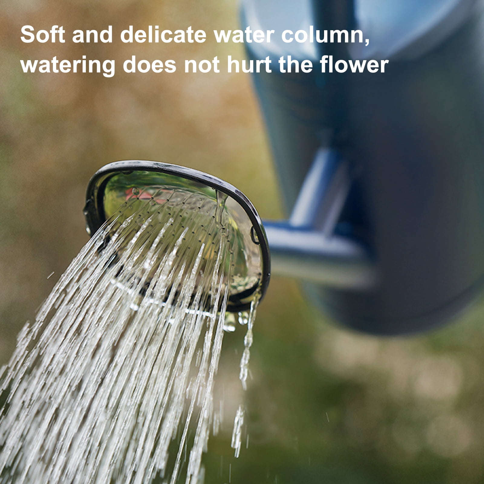 Hyasfey 1L/2L Watering Can Garden Watering Can with Removable Shower Head Handheld Outdoor Watering Can for Greenhouse Plants Flowers