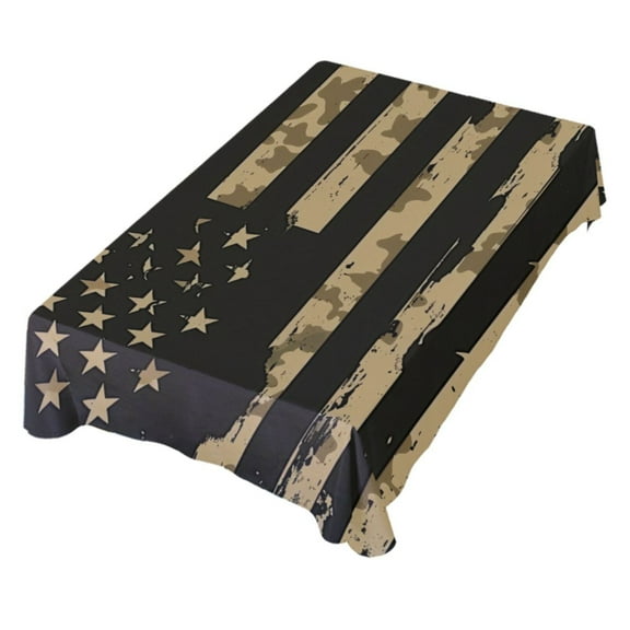 JSTEL Owl Moon Starry Sky Table Cloth Square 60 x 60 Inch Tablecloth Anti Wrinkle Table Cover for Dining Kitchen Parties